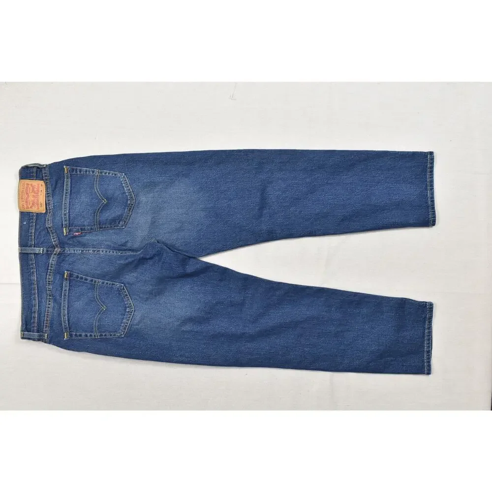 NEW Levi's 505 Regular Fit Stretch Blue Jeans Men's Size 34x30 Straight Leg